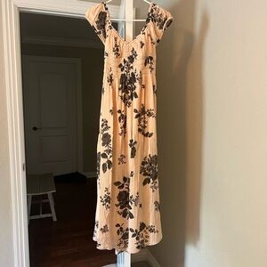 Free People Forget Me Not Midi Dress